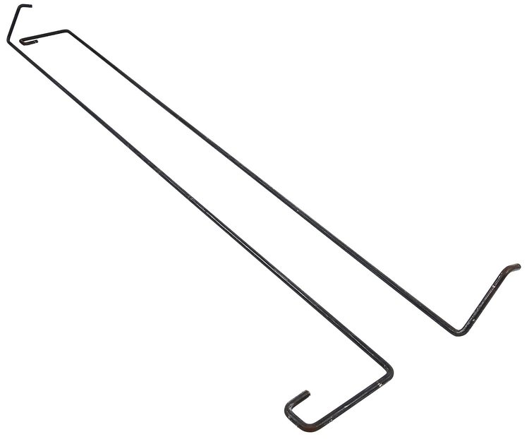 Trunk Lid Torsion Rods 1968-1972 Buick Skylark, Chevy Chevelle, Oldsmobile Cutlass, Pontiac GTO, LeMans, Tempest-Convertibles