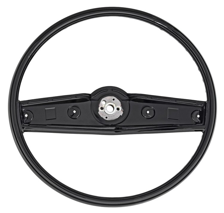 OE Style 2-Spoke Steering Wheel Fits Select 1969-1970 Chevrolet Models [Black]