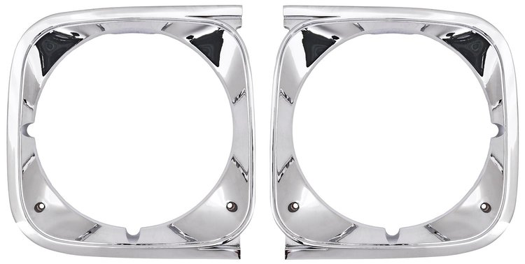 Headlight Bezels for 1972 Chevrolet Chevelle [Pair]