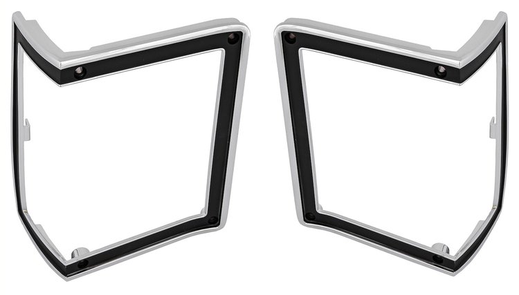 Front Parking Light Bezel Kit for 1972 Chevrolet Chevelle