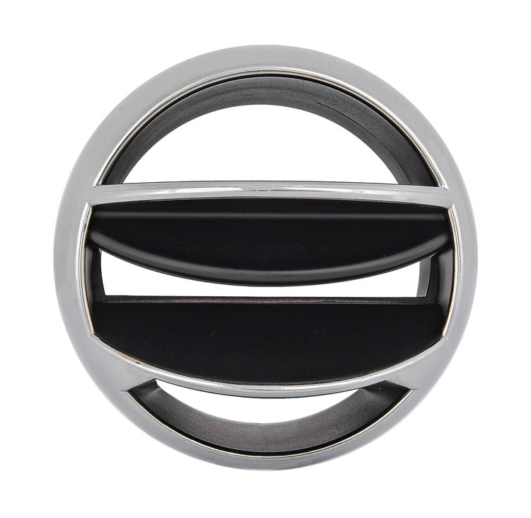 Dash Vent Ball Deflector for Select 1965-1977 GM Models [Chrome/Black]