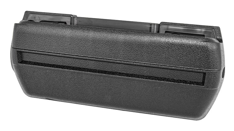 Armrest Base Fits Select 1968-1972 GM Models, Front or Rear  [Right/Passenger Side, Black]