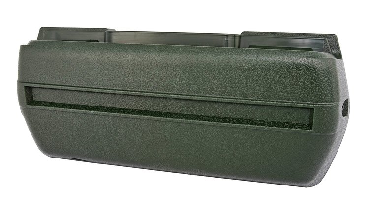 Armrest Base Fits Select 1968-1972 GM Models, Front or Rear [Right/Passenger Side, Dark Green]