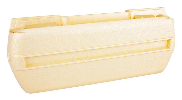 Armrest Base Fits Select 1968-1972 GM Models, Front or Rear  [Left/Driver Side, Pearl]