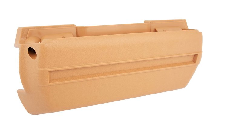 Armrest Base Fits Select 1968-1972 GM Models, Front or Rear [Right/Passenger Side, Light Saddle]
