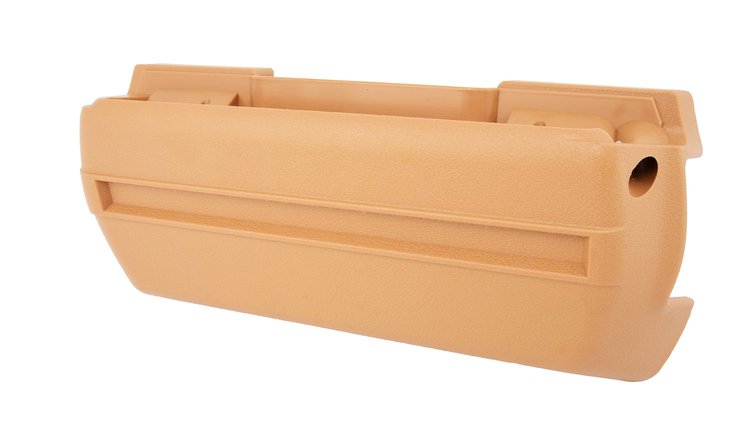 Armrest Base Fits Select 1968-1972 GM Models, Front or Rear  [Left/Driver Side, Light Saddle]