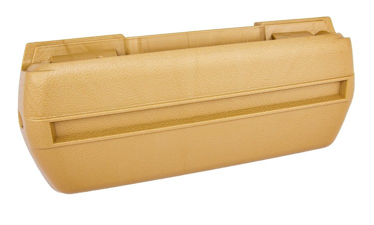 Armrest Base Fits Select 1968-1972 GM Models, Front or Rear  [Left/Driver Side, Gold]