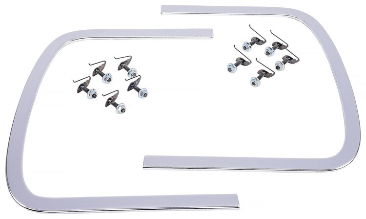 Rear Tail Panel "C" Moldings for 1964 Chevrolet Chevelle