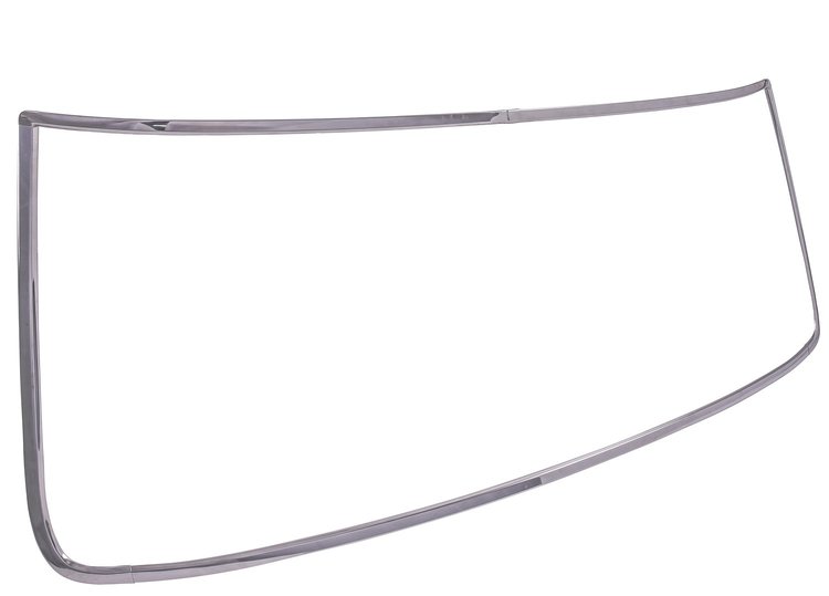 Front Windshield Molding Set Fits Select 1966-1967 Chevrolet, Buick, Oldsmobile, Pontiac Models