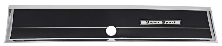 Glove Box Face Plate for 1966 Chevrolet Chevelle, El Camino, Malibu [Super Sport Badge]