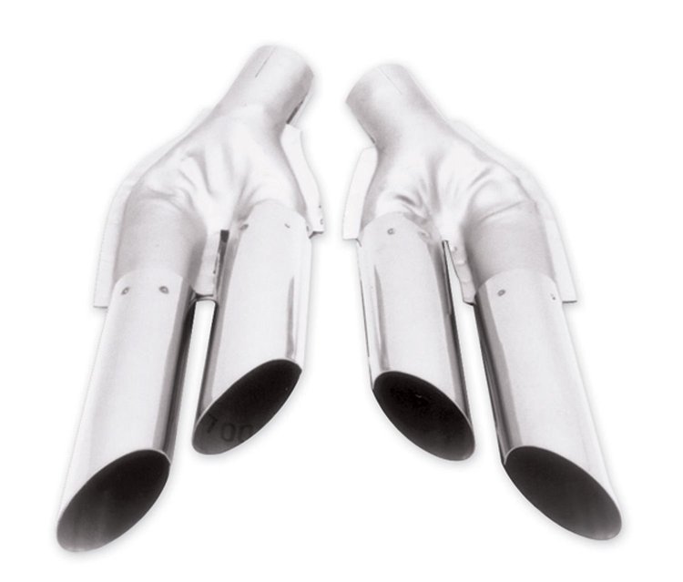 Exhaust Splitters for 1964-1965 Pontiac GTO, LeMans, Tempest