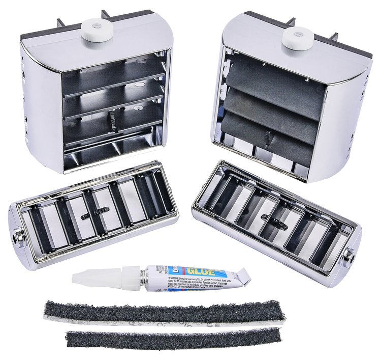 Complete Dash Vent Kit for 1970 Chevrolet Chevelle, El Camino, Monte Carlo