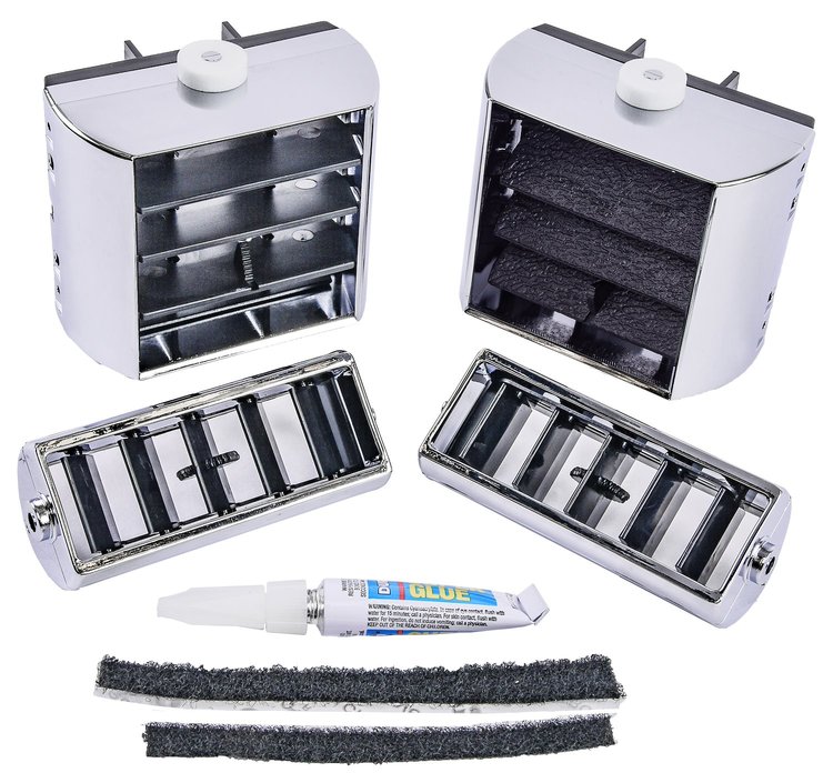Complete Dash Vent Kit Fits Select 1971-1972 Chevelle, El Camino, Monte Carlo