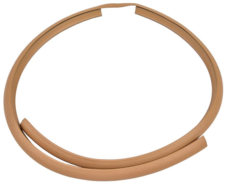 Front Interior Headliner Windlace, Light Saddle, for 1968-1972 GM A-Body