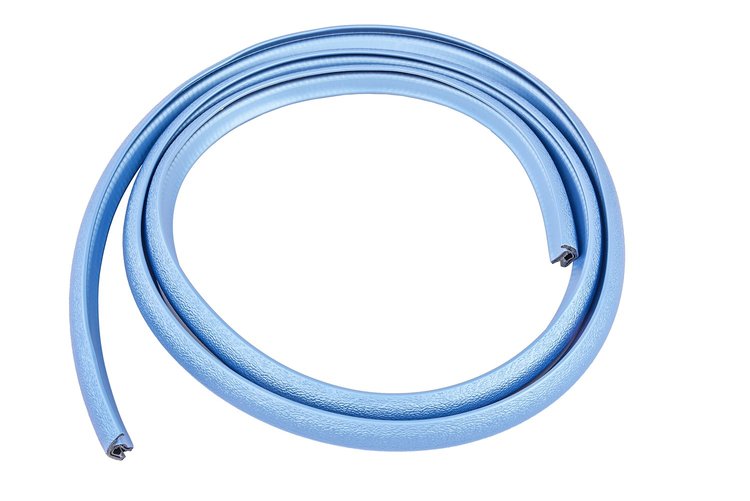 Rear Interior Headliner Windlace for 1968-1972 Chevy El Camino [Medium Blue]
