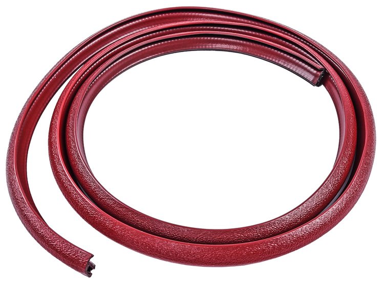 Rear Interior Headliner Windlace for 1968-1972 Chevy El Camino [Red]