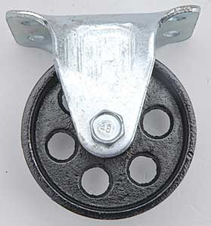 Replacement Non-Swivel Caster Wheel Diameter: 3.5"