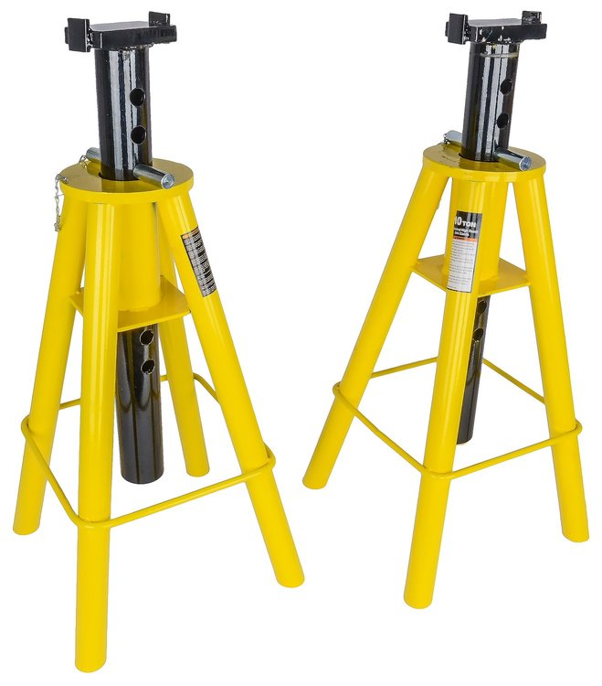 Jack Stands [10-Ton Capacity, Per Pair]