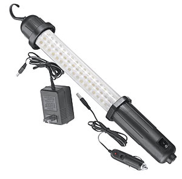 Cordless 60 LED Work Light Black