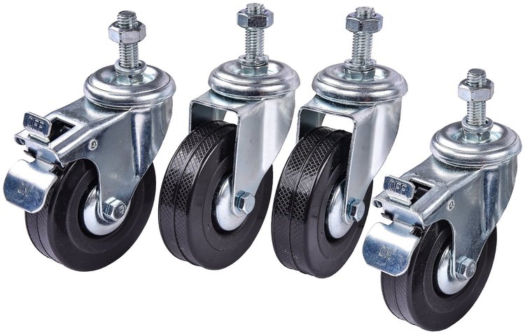 Swivel Caster Wheel Set [3 in. Diameter]