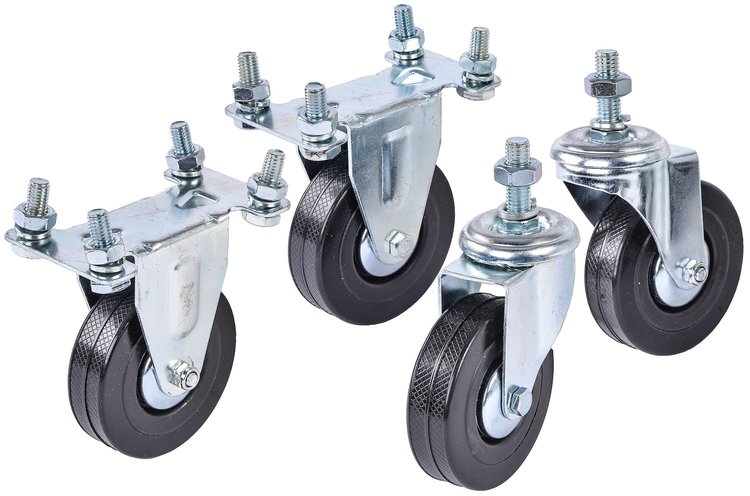 Swivel Caster Wheel Set [3 in. Diameter]