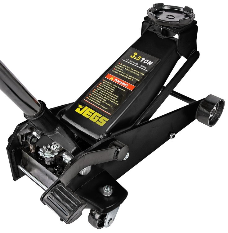Floor Jack with Quick Lift Pedal [3 1/2 Ton Capacity]