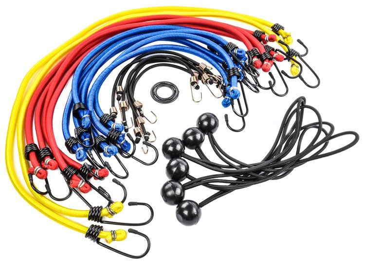 Bungee Strap Assortment 25 Piece