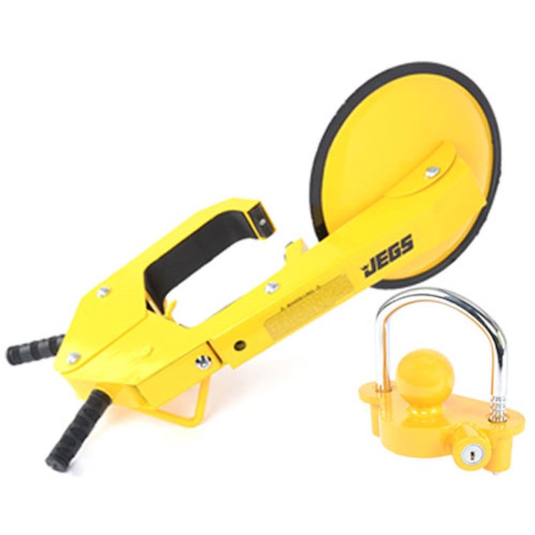Trailer Security Package Wheel Lock and Tongue Lock
