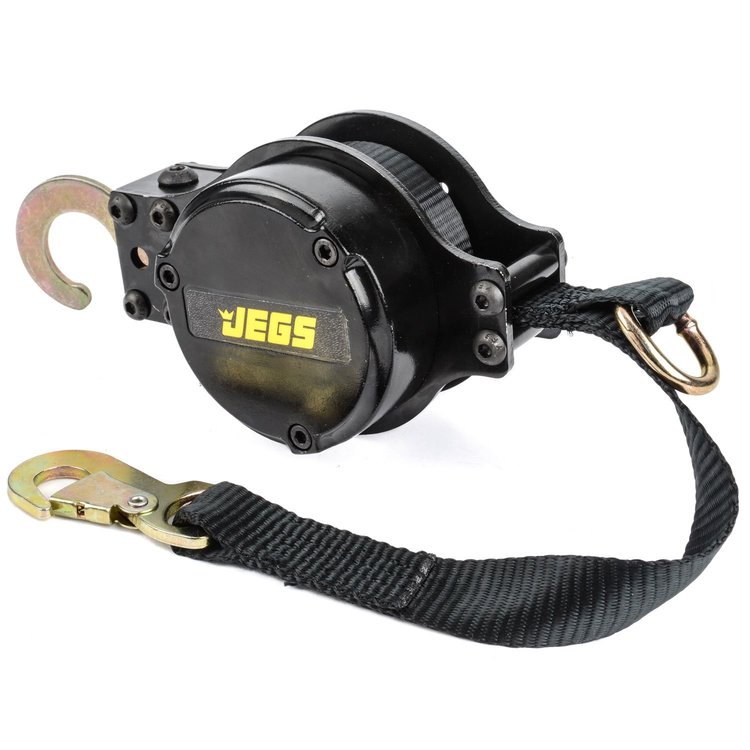 Retractable Tow Strap [Capacity: 4000 lbs.]