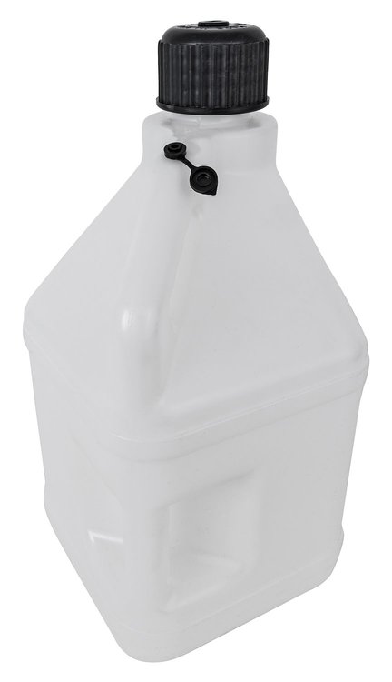 Square 5-Gallon Jug [2-Handle, White]