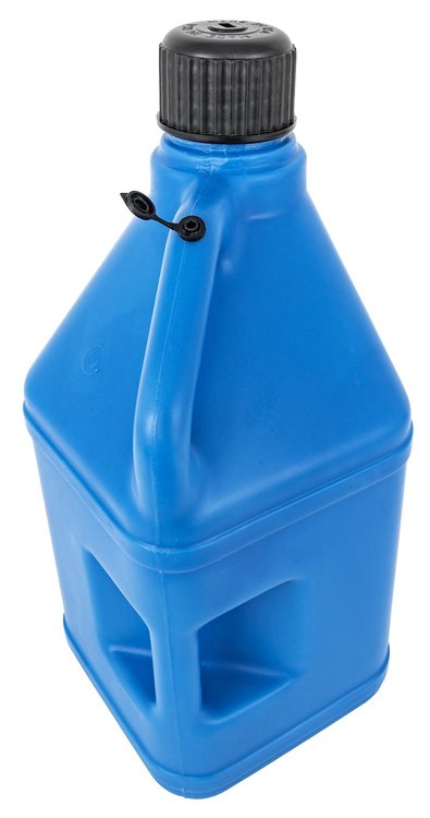 Square 5-Gallon Utility Jug [2-Handle, Blue]