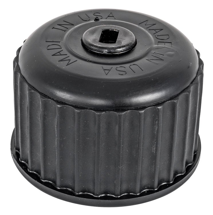 Replacement Utility Jug Cap Black Plastic