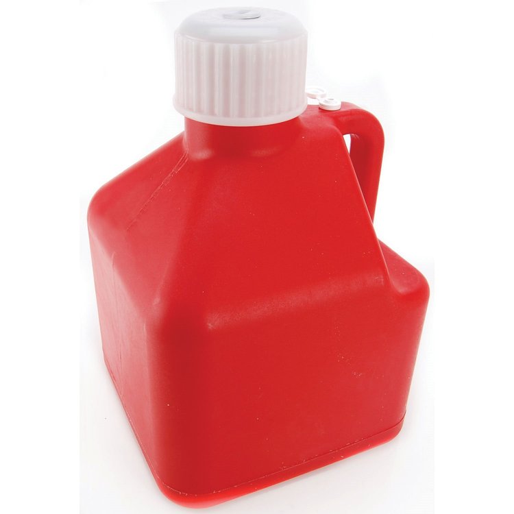 Square 2.5 Gallon Jug Red