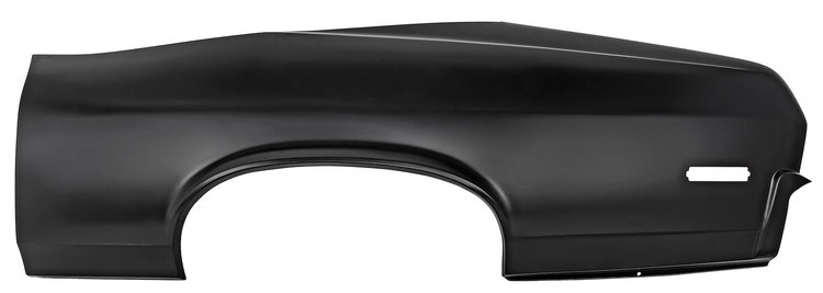 Quarter Panel Skin for 1970-72 Chevrolet Nova, 1971-1972 Pontiac Ventura 2-Door [Left/Driver Side]
