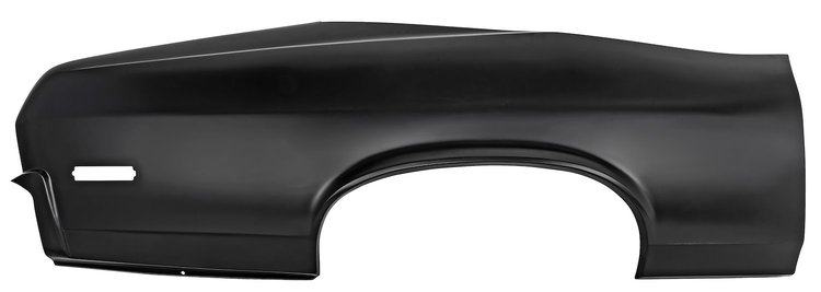 Quarter Panel Skin for 1970-72 Chevrolet Nova, 1971-1972 Pontiac Ventura 2-Door [Right/Passenger Side]
