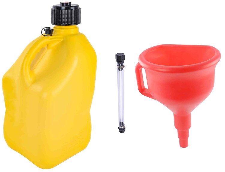 Square 5.5-Gallon Utility Jug Kit [Yellow]