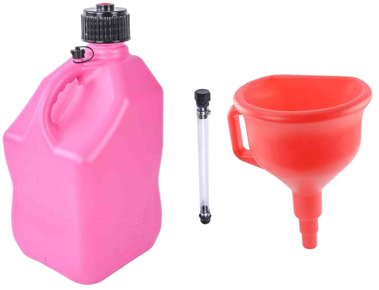 Square 5.5-Gallon Utility Jug Kit [Pink]