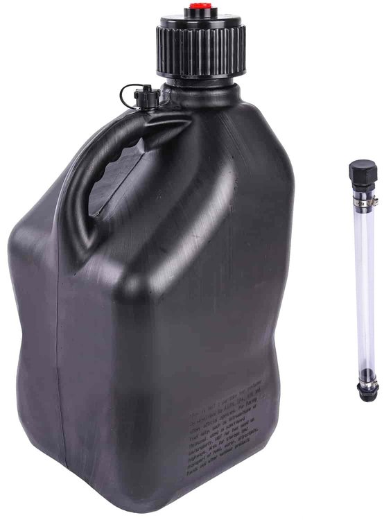 Square 5.5-Gallon Utility Jug Kit [Black]