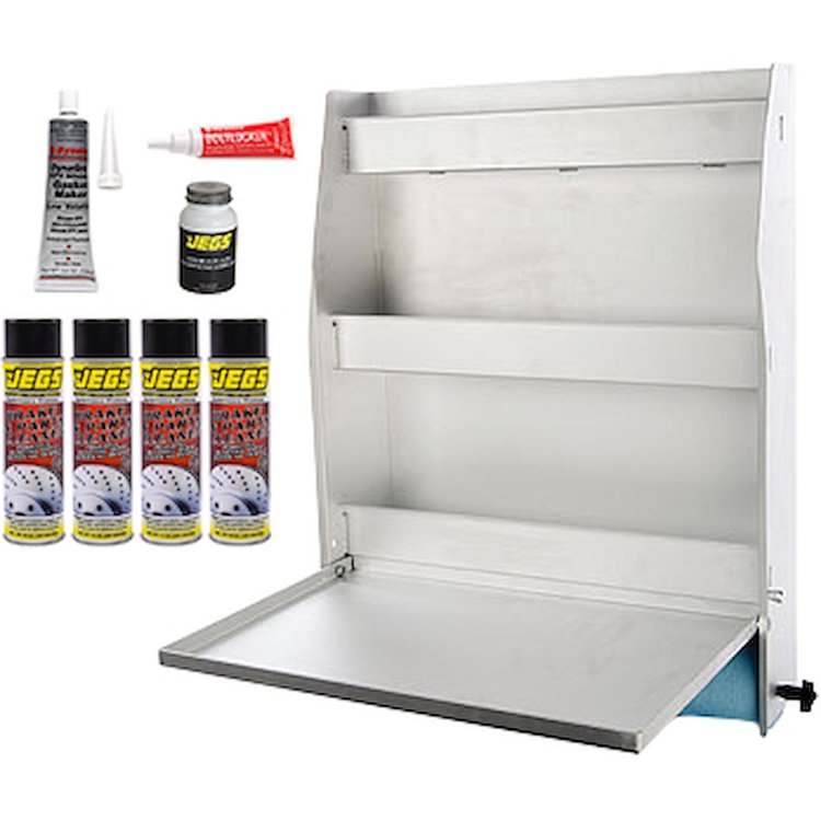 Trailer Door Cabinet Storage Cabinet and Work Station