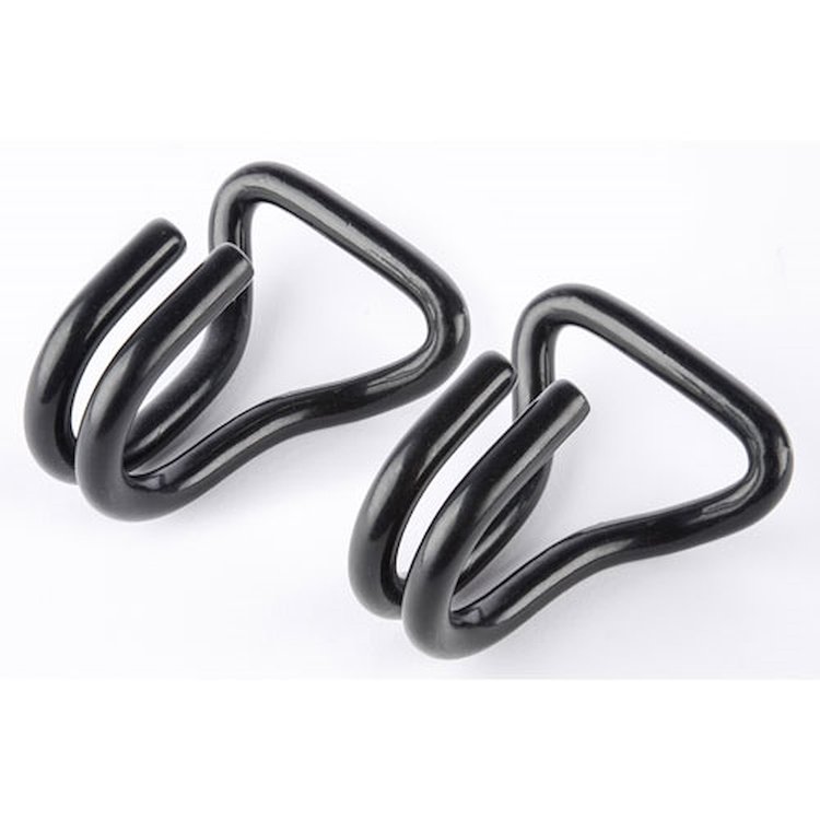 Split Hooks Steel with Black Vinyl Coating