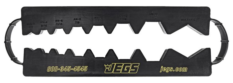 Vise Jaw Protector for AN Hose Ends