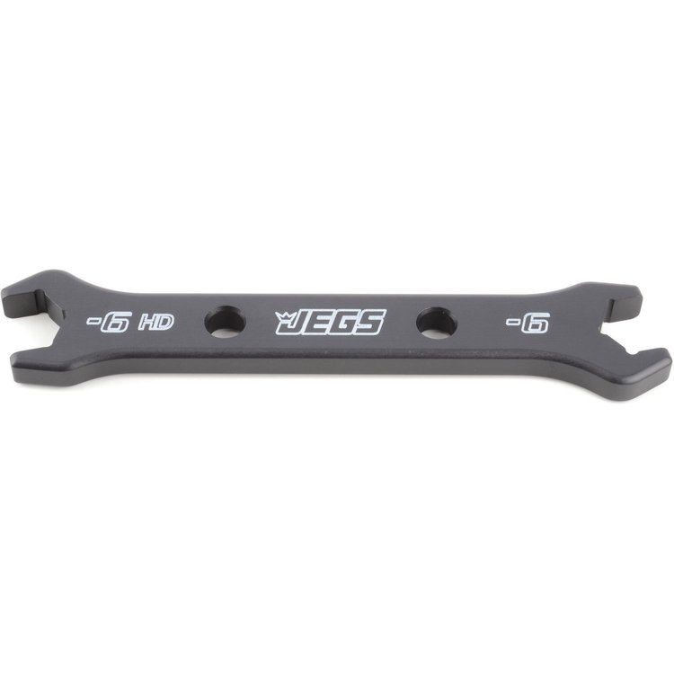 AN Open End Wrench Fits -6 AN (3/4 in. Hex) HD to -6 AN (11/16 in. Hex) Standard Fittings