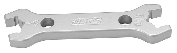 AN Open End Wrench Fits -4 AN (9/16 in. Hex) Standard to 5/8 in. Fittings