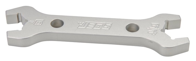 AN Open End Wrench Fits -6 AN (11/16 in. Hex) Standard to 3/4 in. Fittings