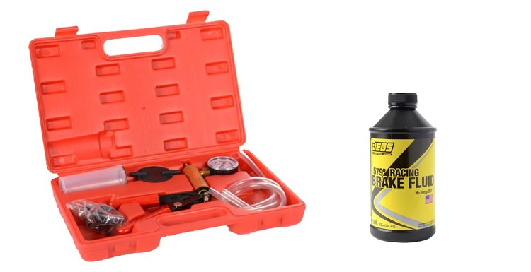 Brake Fluid and Bleeder Kit