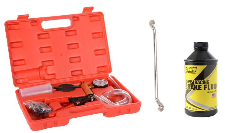 Brake Fluid and Bleeder Kit