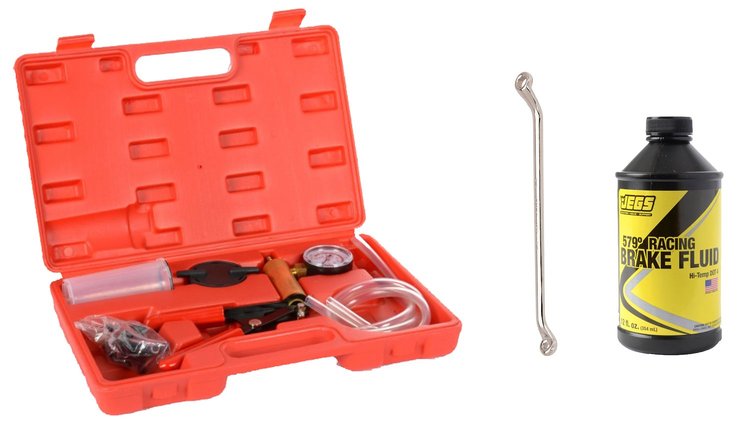 Brake Fluid and Bleeder Kit