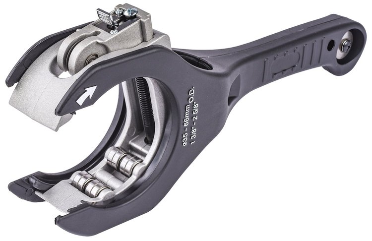 Ratcheting Cutter for Tubing and Exhaust Pipe [Cuts1 3/8 in.to 2 5/8 in. Dia. Tube]