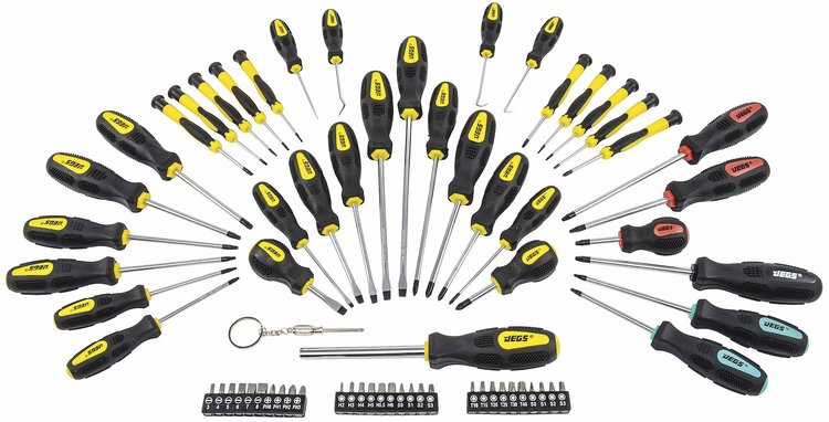 69 Piece Magnetic Screwdriver Set