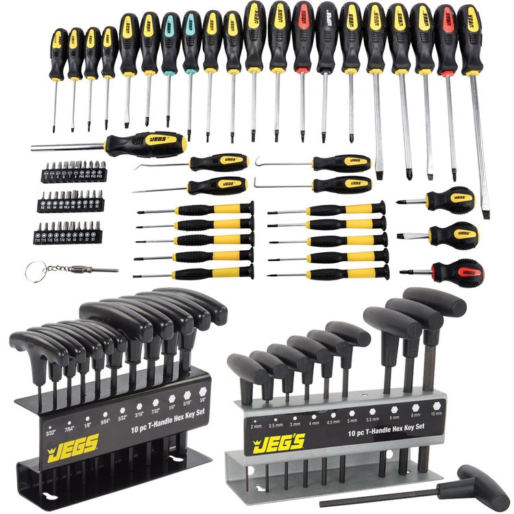 Ultimate Screwdriver & Hex Key Kit 89-Piece
